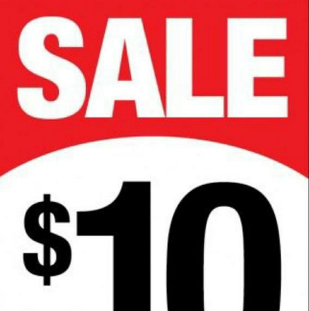 $10 SALE 🛍